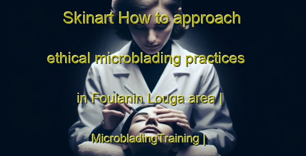 Skinart How to approach ethical microblading practices in Foulanin Louga area | MicrobladingTraining | MicrobladingClasses | SkinartTraining-Niger